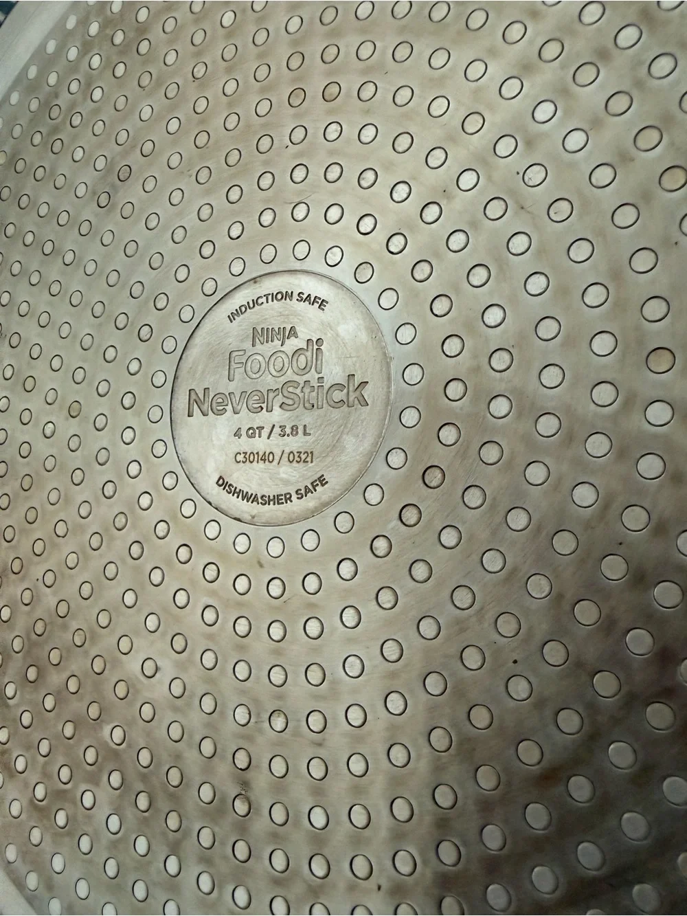 Nonstick Covered Fry Pan - Gray by